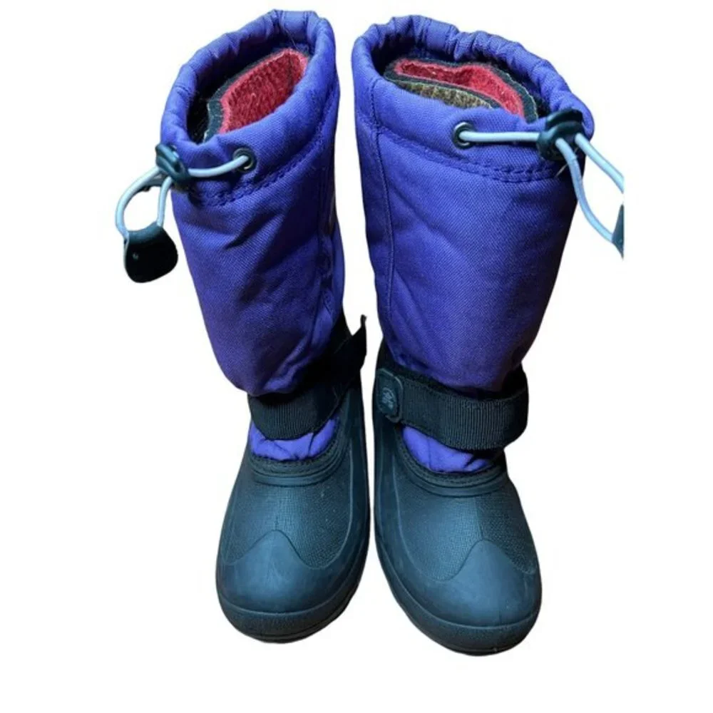 Kamik Insulated Winter Boots Purple Size 4 Big Kid